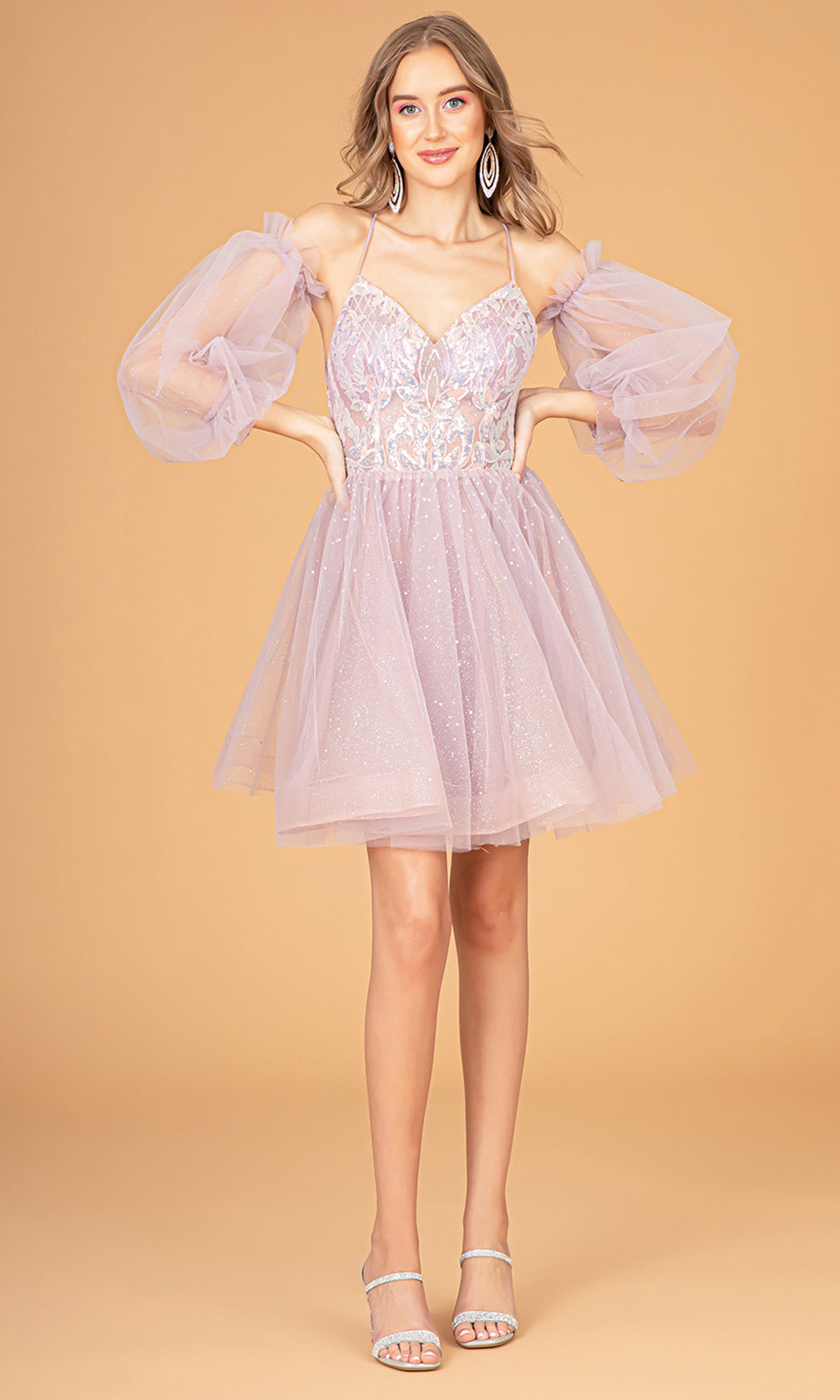 Elizabeth K GS3095 Pinkgrade 8 grad dresses, graduation dresses