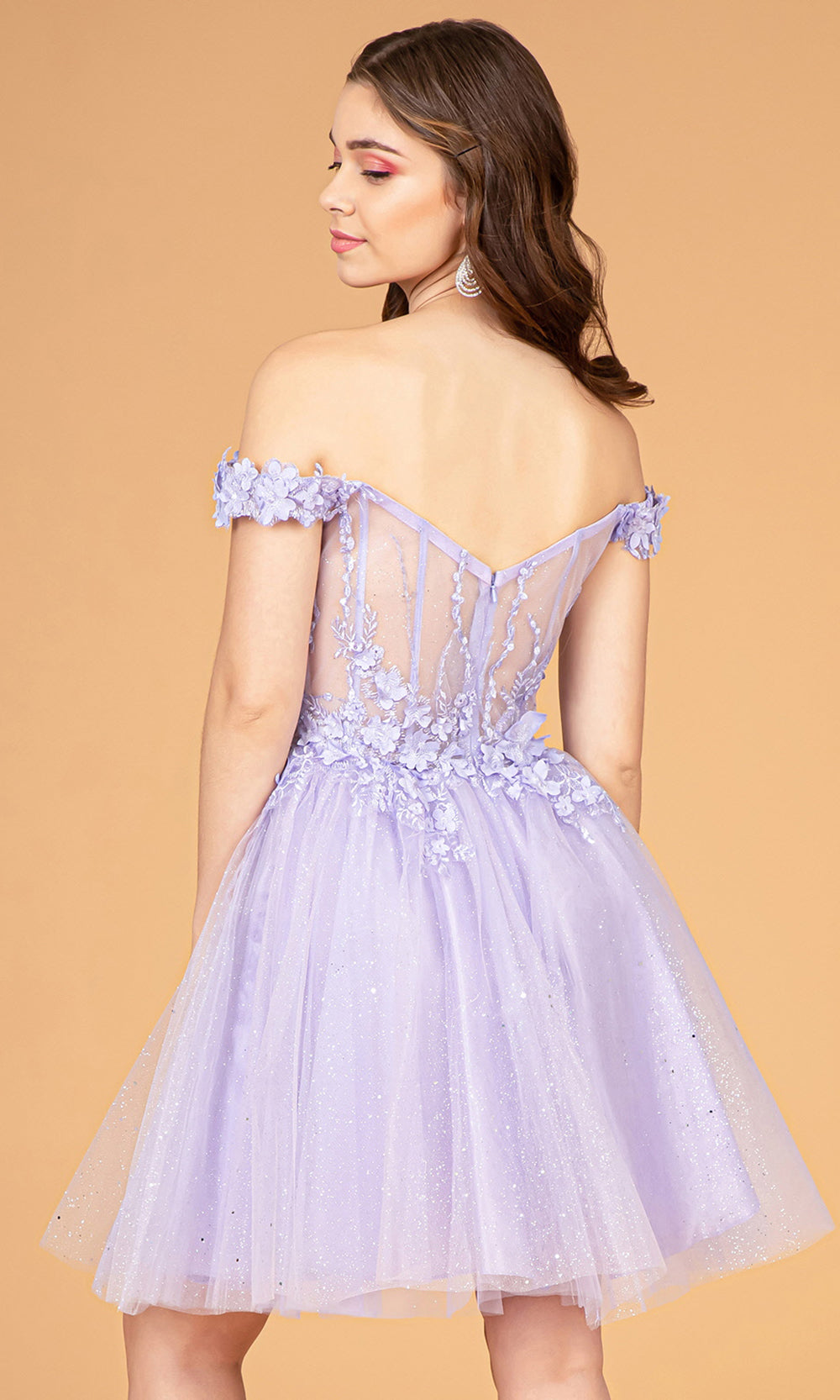 Elizabeth K GS3096 Purplegrade 8 grad dresses, graduation dresses