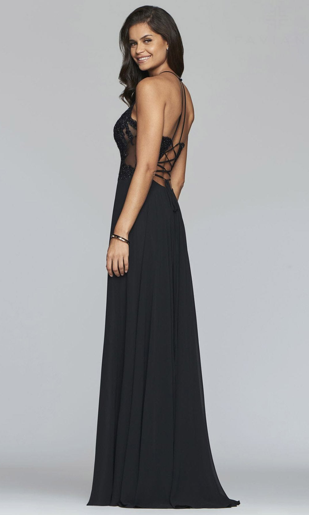 Faviana S10228 In Black