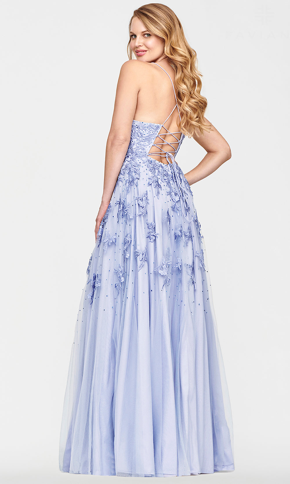 Faviana S10640 In Periwinkle