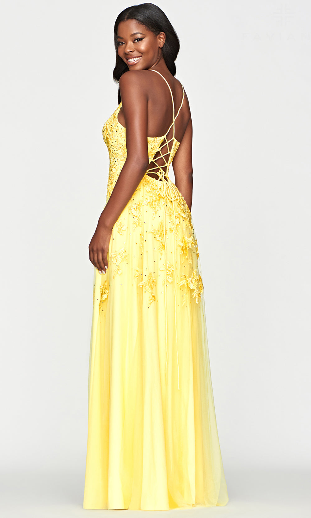 Faviana S10640 In Light Yellow