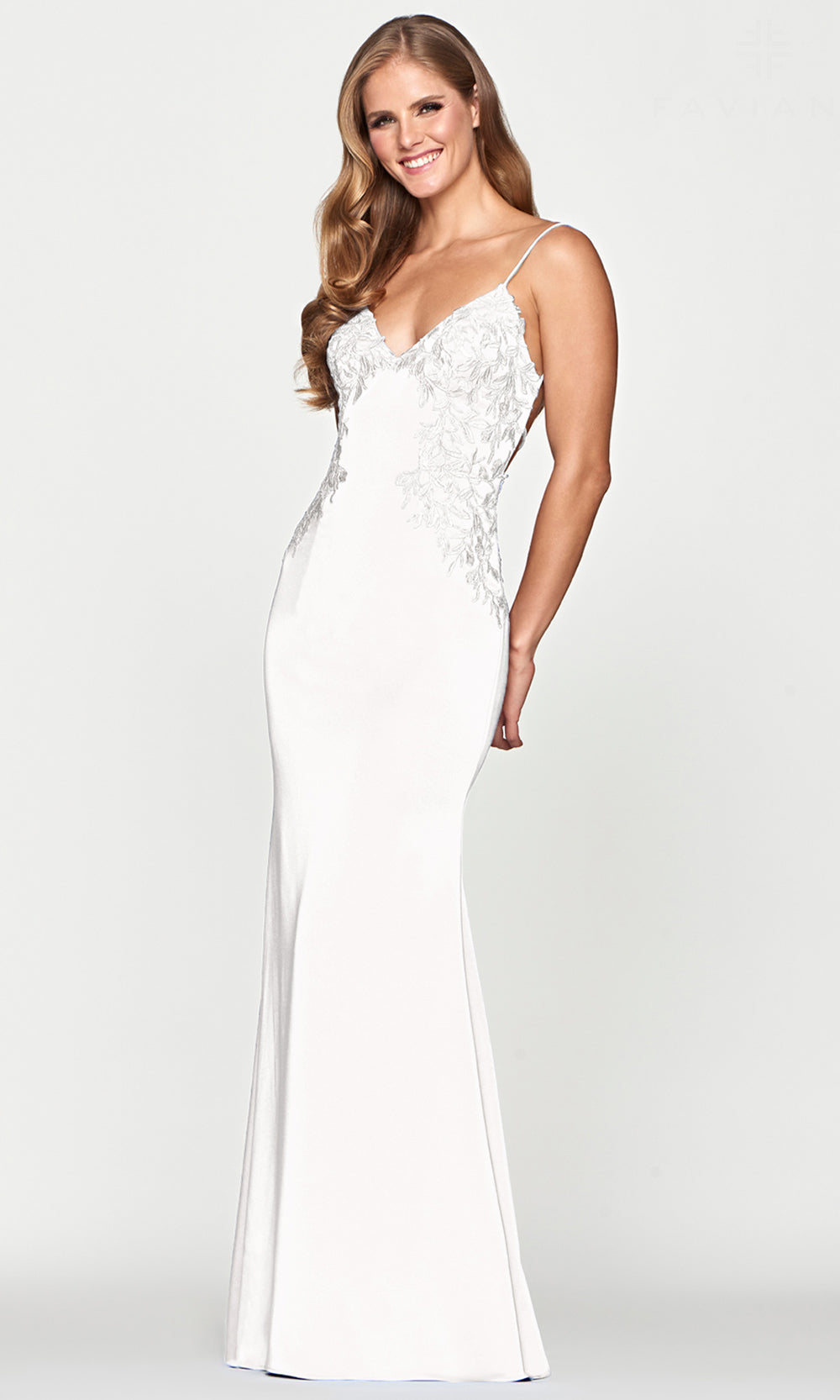 Faviana S10641 In White