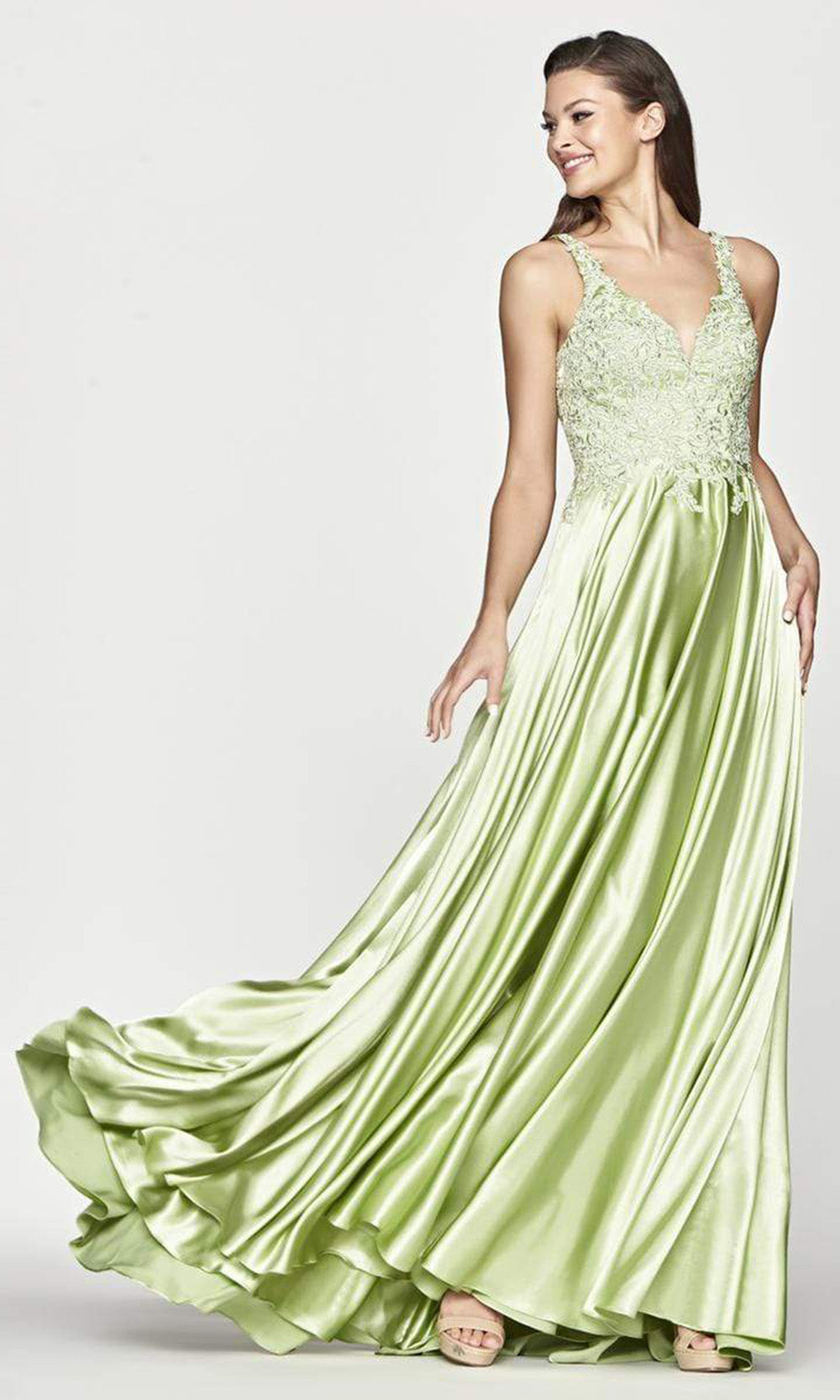 Faviana S10642 In Green