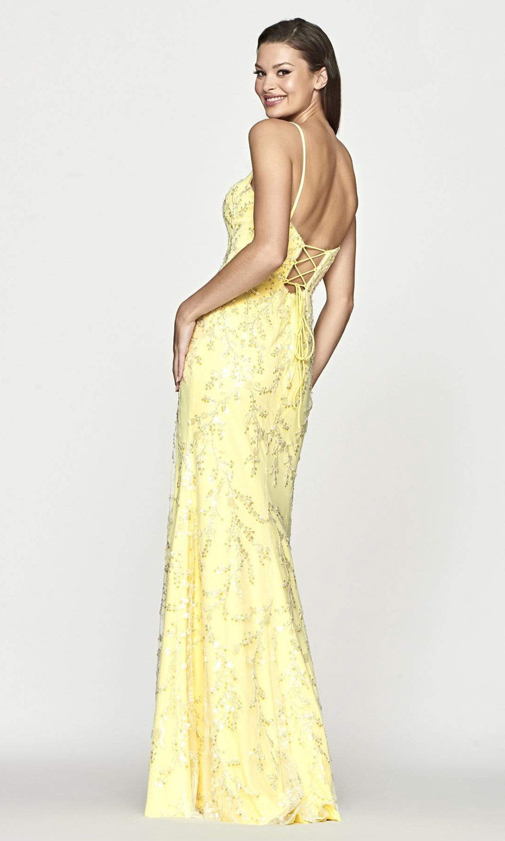 Faviana S10682 In Yellow