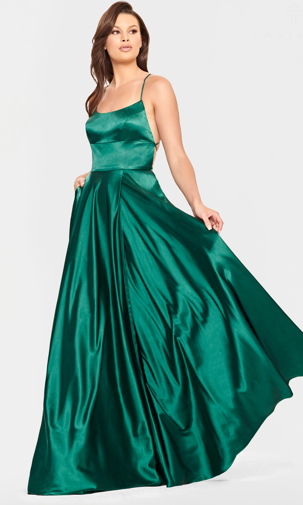 Faviana S10828 Deep Green