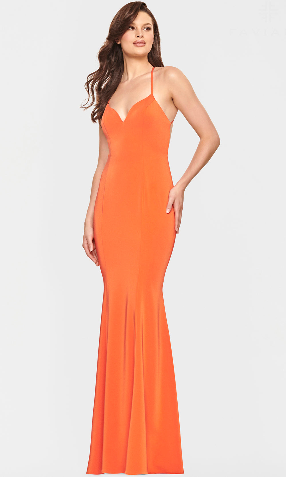 Faviana S10848 Orange