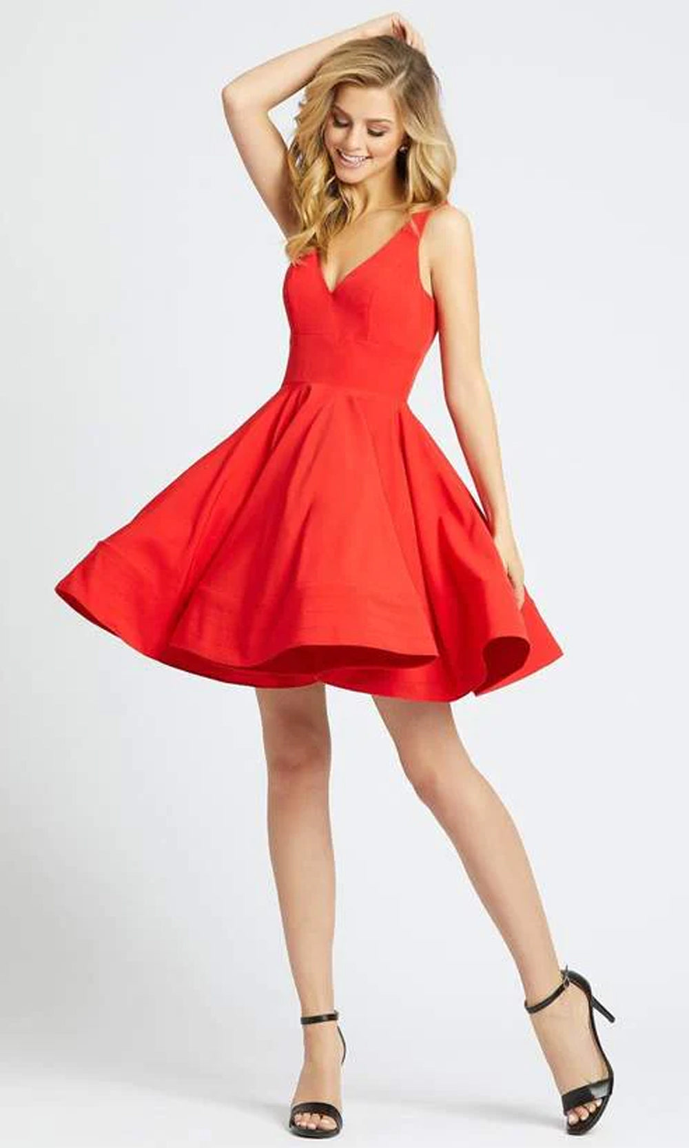 Ieena Duggal 48478 Redgrade 8 grad dresses, graduation dresses