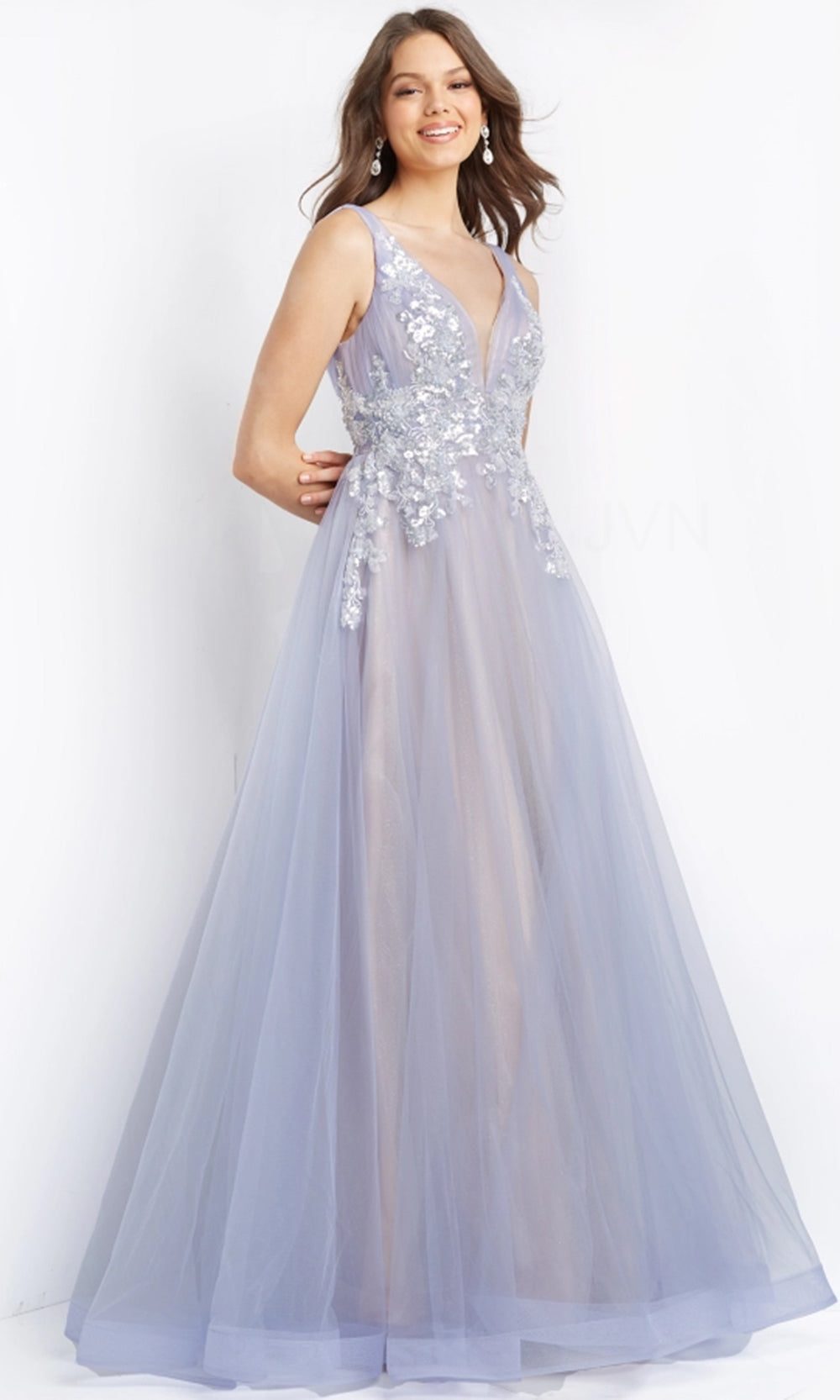 JVN by Jovani JVN07638 Purple