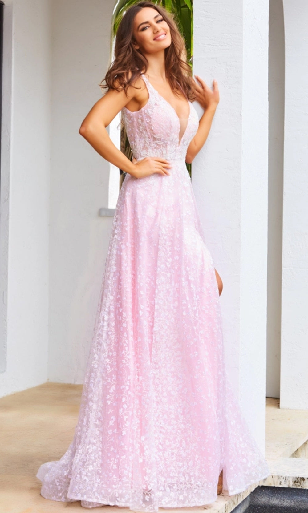 JVN by Jovani JVN08421 Pink