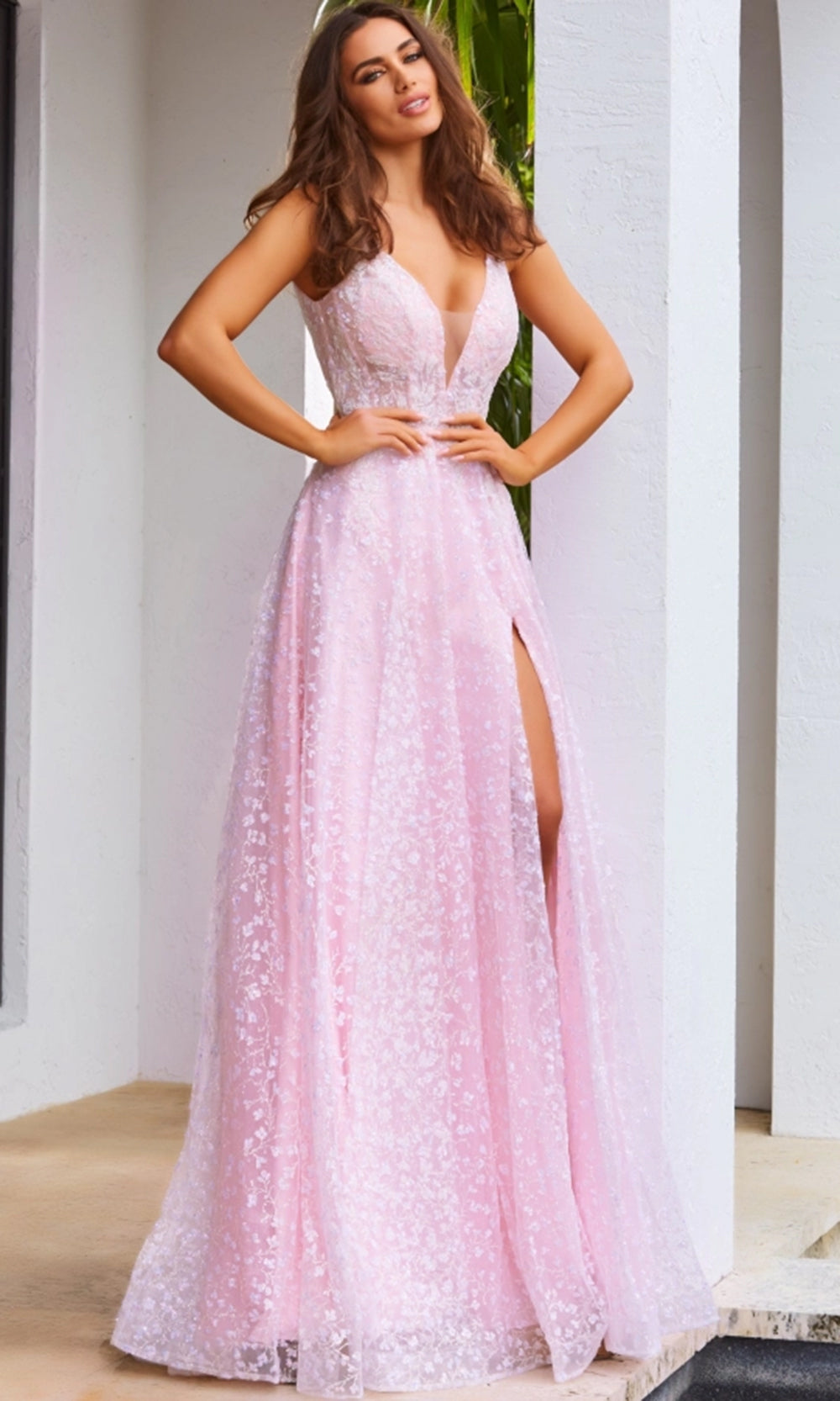 JVN by Jovani JVN08421 Pink