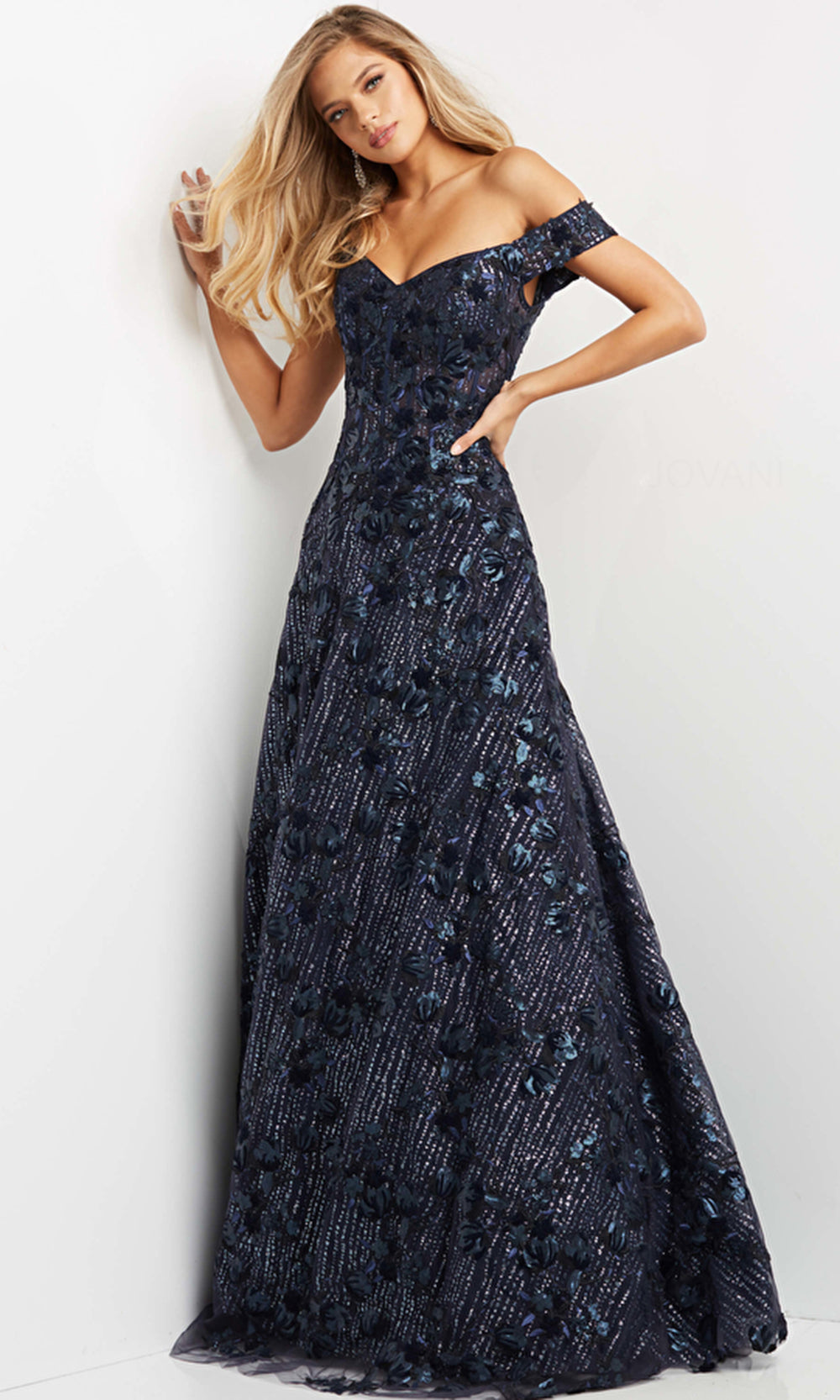Jovani 07162 Blue