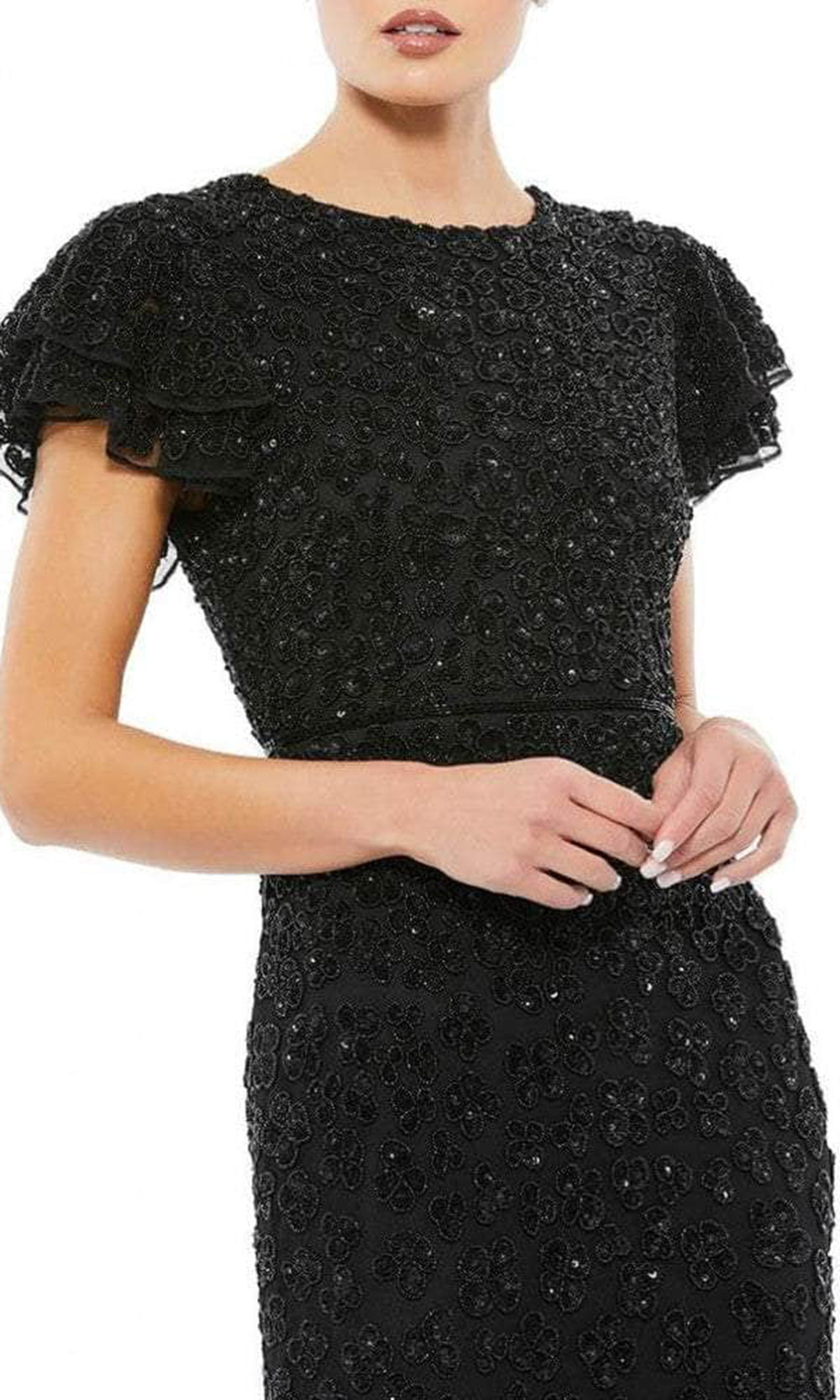 Mac Duggal 10771 In Black