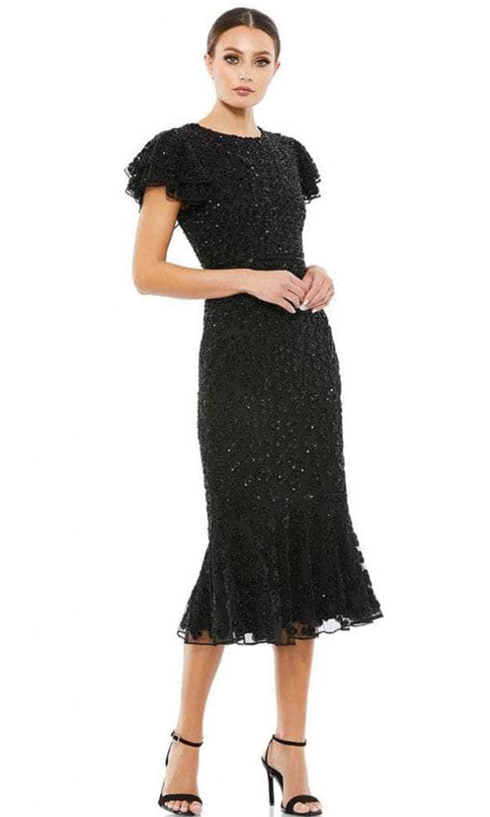 Mac Duggal 10771 In Black