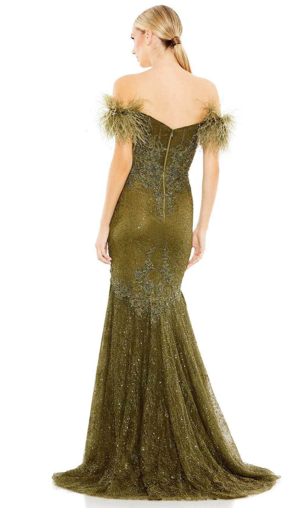 Mac Duggal 20246 In Green