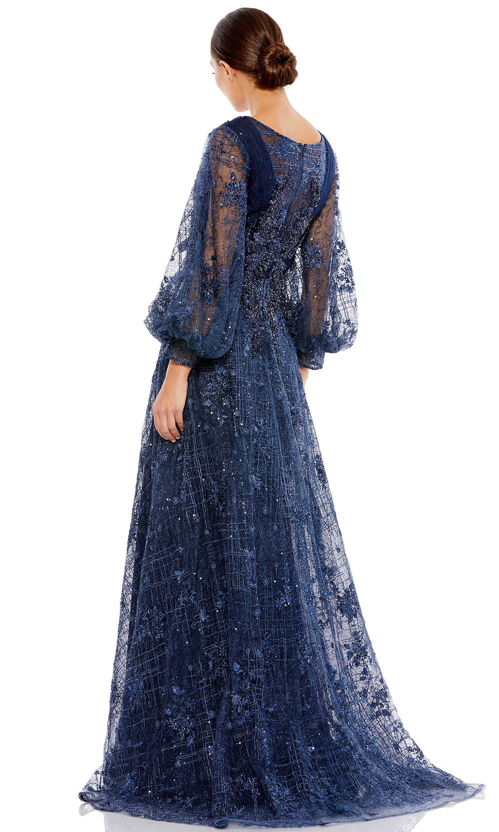 Mac Duggal 20283 In Blue