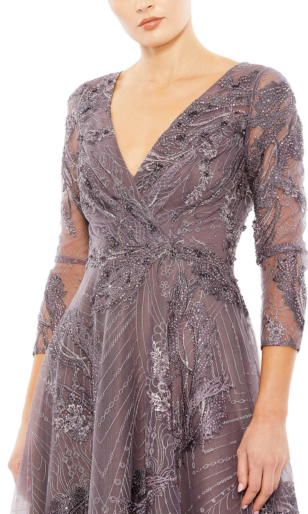 Mac Duggal 20336 Purple