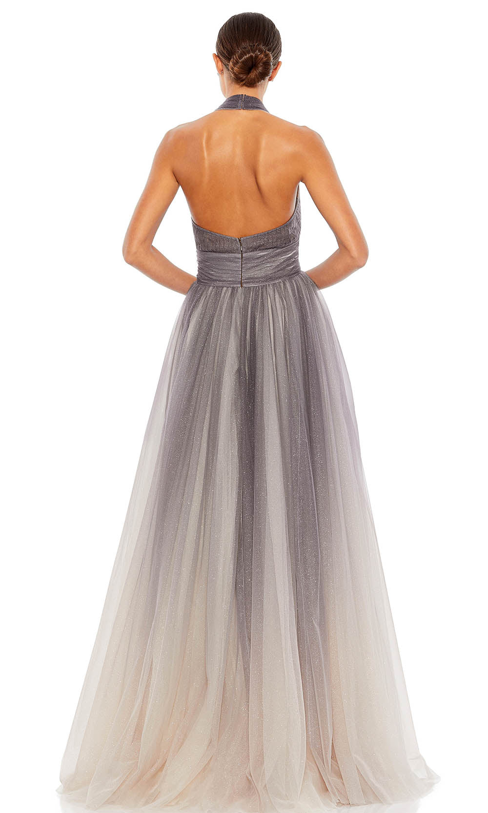 Mac Duggal 20376 In Gray