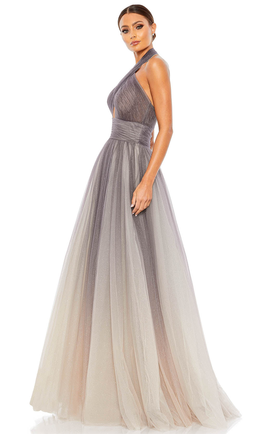 Mac Duggal 20376 In Gray
