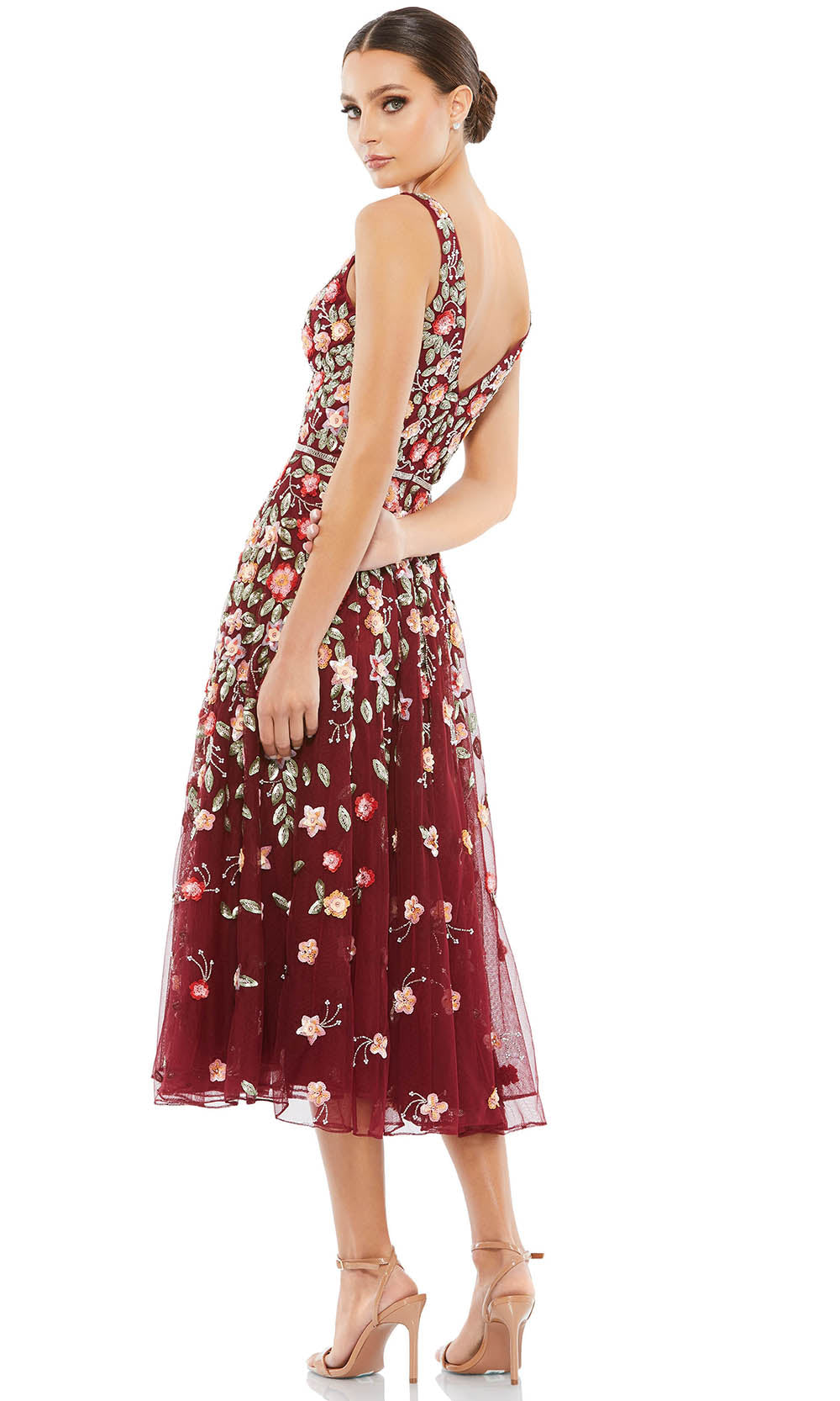 Mac Duggal 5527 In Red Multi