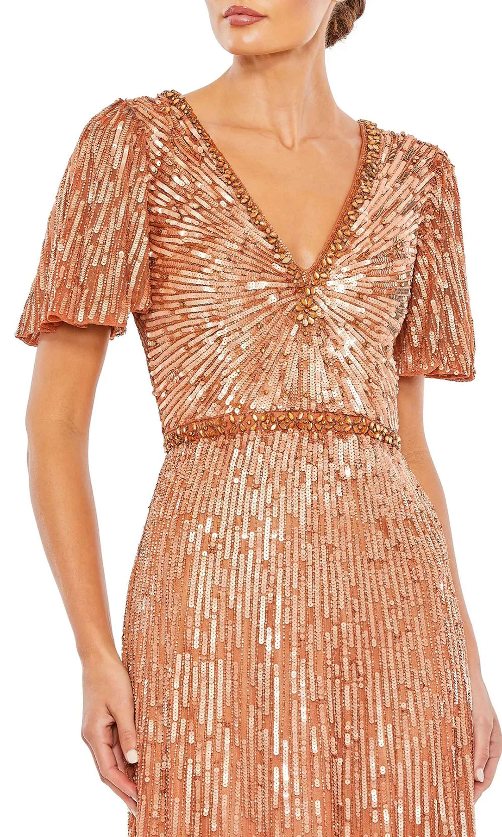 Mac Duggal 5538 Brown