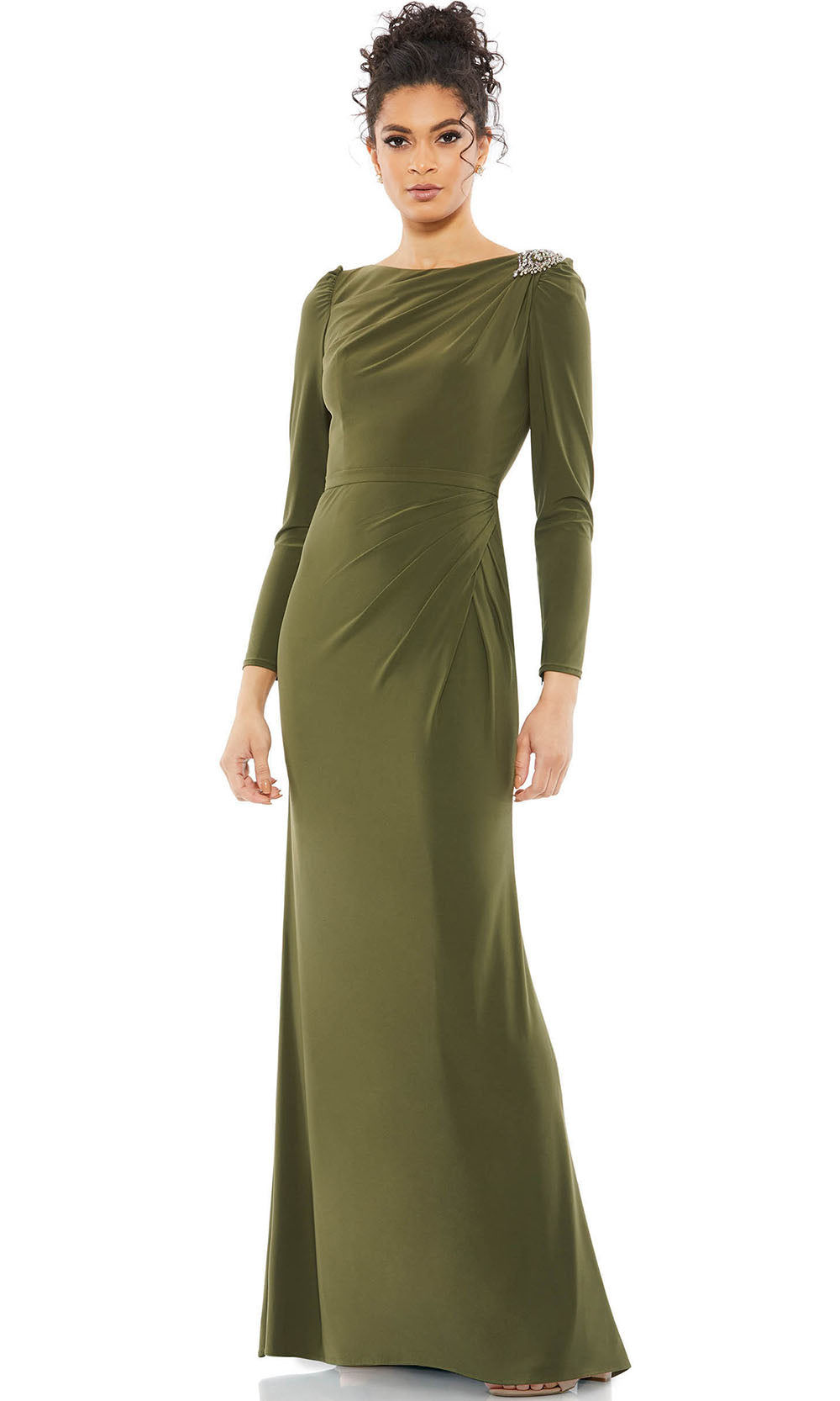 Mac Duggal 55695 Olive
