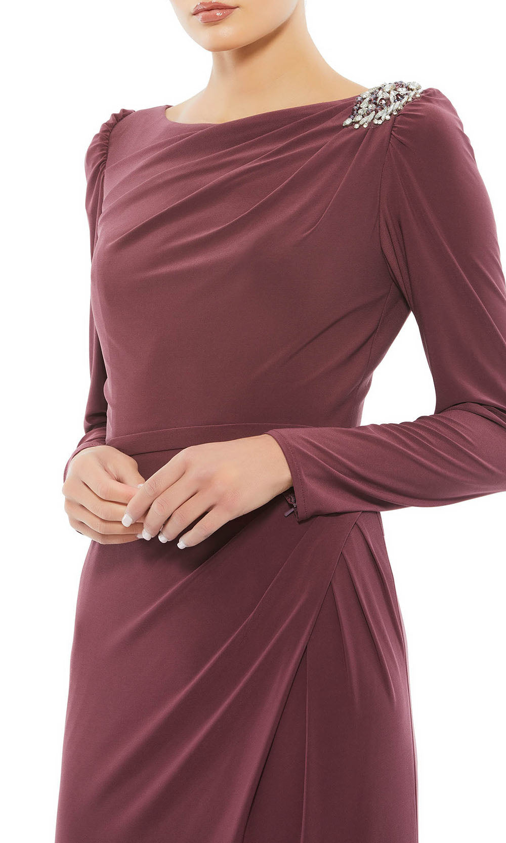 Mac Duggal 55695 In Purple