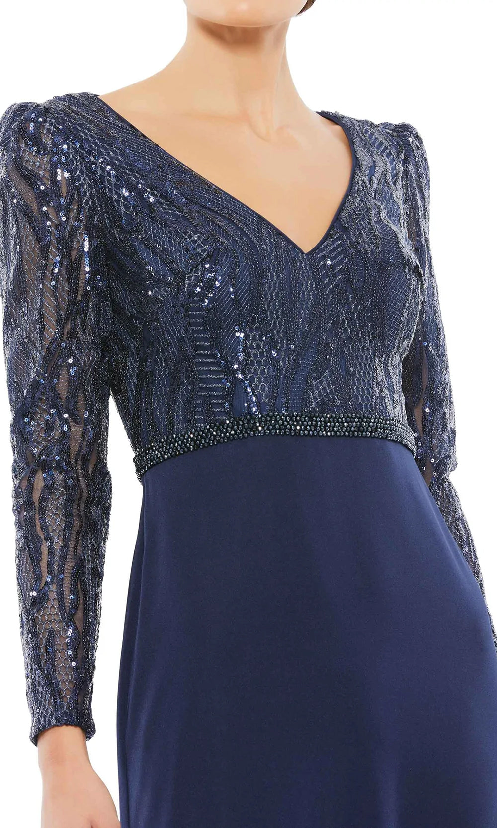 Mac Duggal 67887 Blue