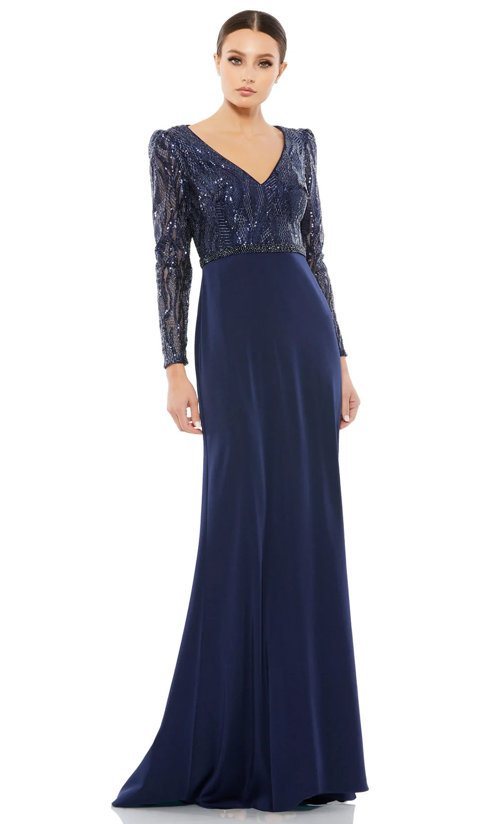 Mac Duggal 67887 Blue