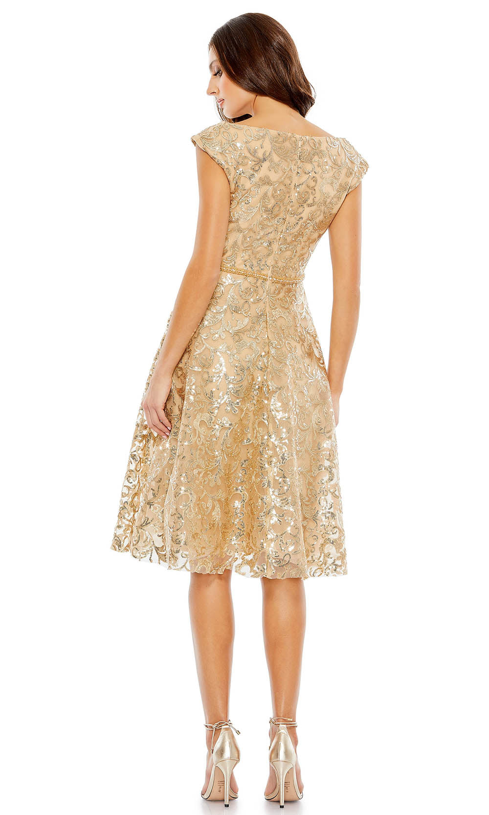 Mac Duggal 68012s Gold