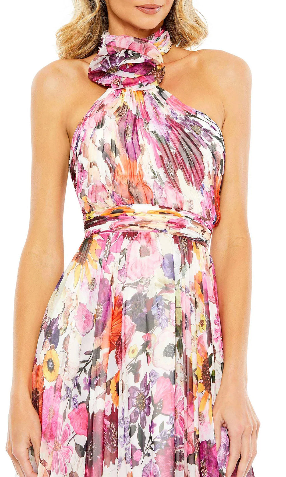 Mac Duggal 68108 White Multi