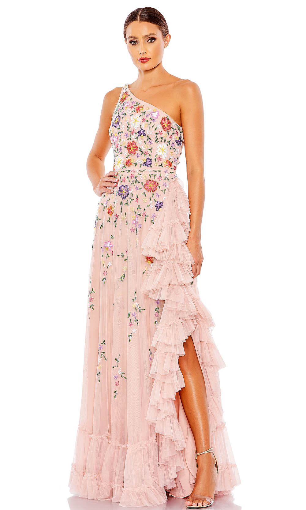 Mac Duggal 9164 In Pink Multi