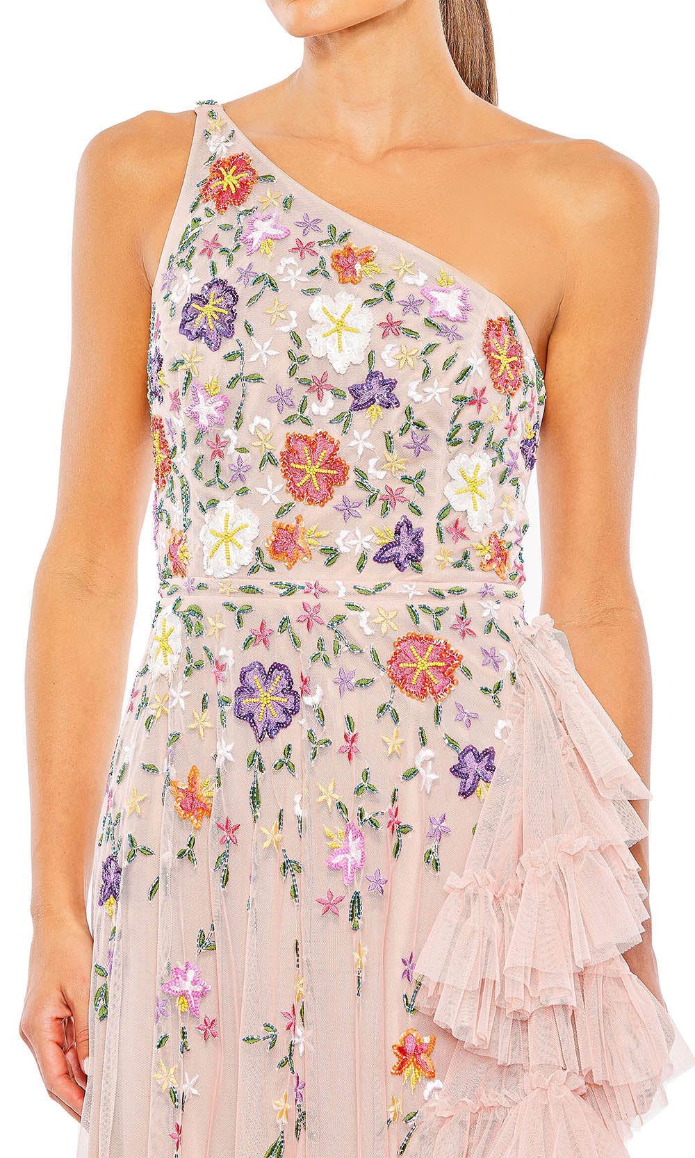 Mac Duggal 9164 In Pink Multi