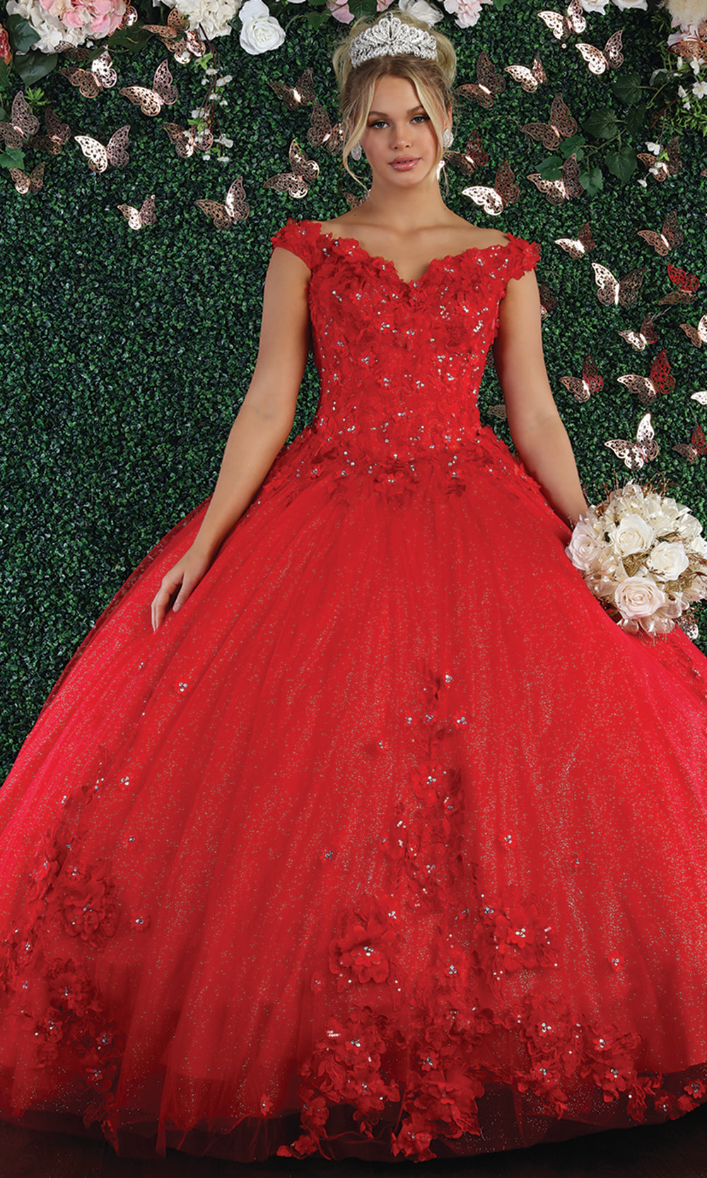May Queen LK160 In Red