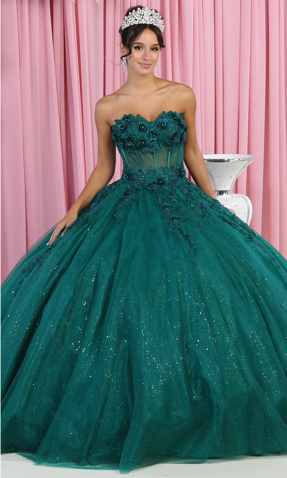 May Queen LK188 Hunter Green