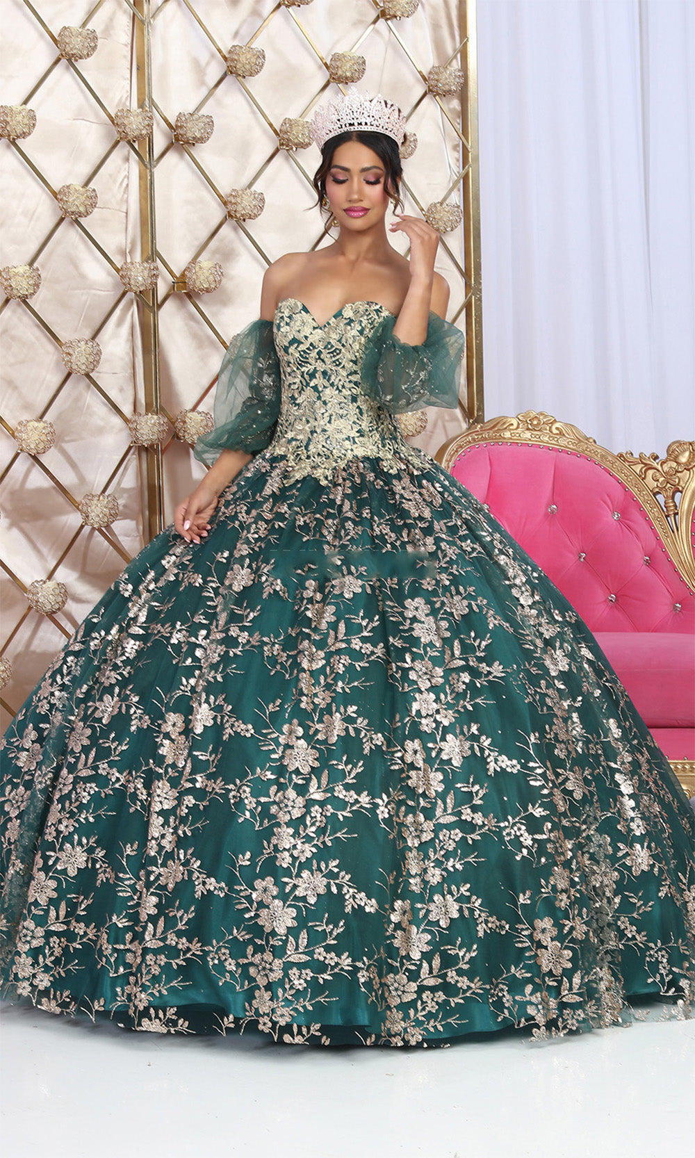 May Queen LK200 Hunter/Gold