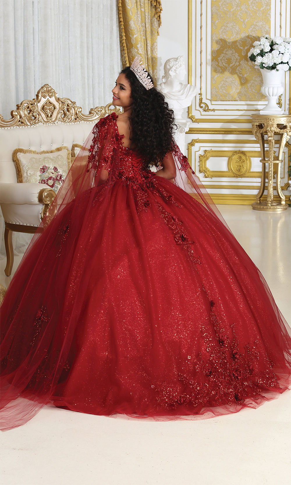 May Queen LK214 Burgundy