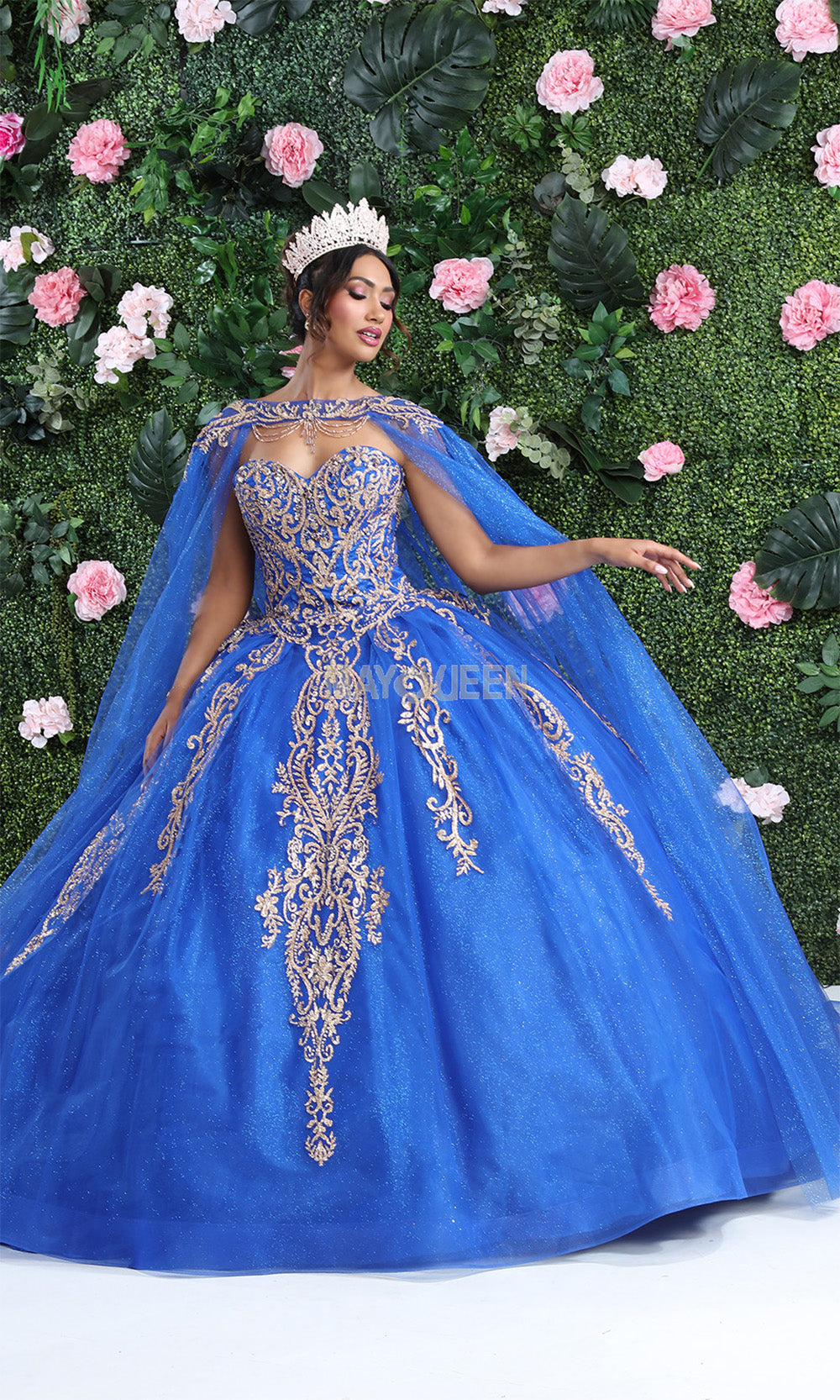 May Queen LK230 Royal/Gold