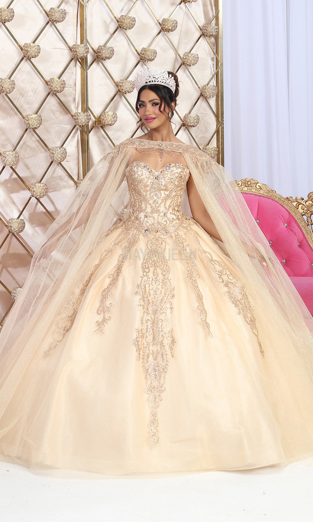 May Queen LK230 Champagne/Gold