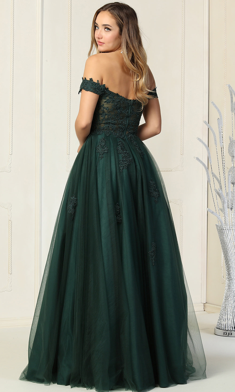 May Queen MQ186 In Pink In Green