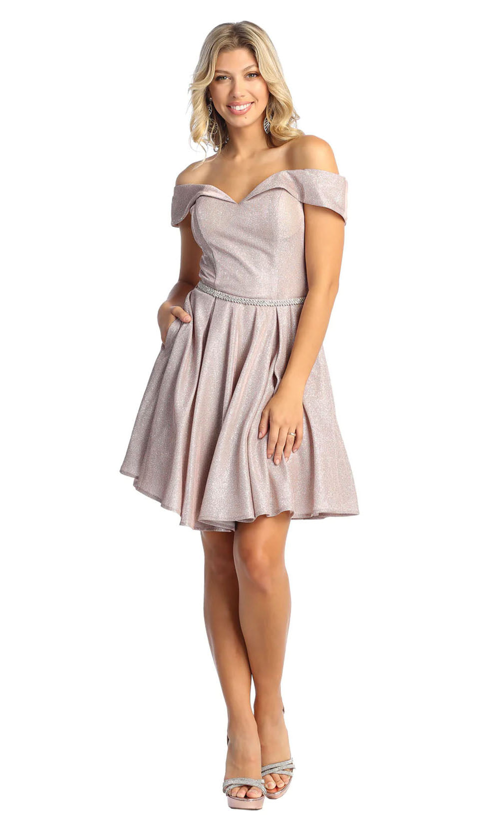 May Queen MQ1877 Rose Gold