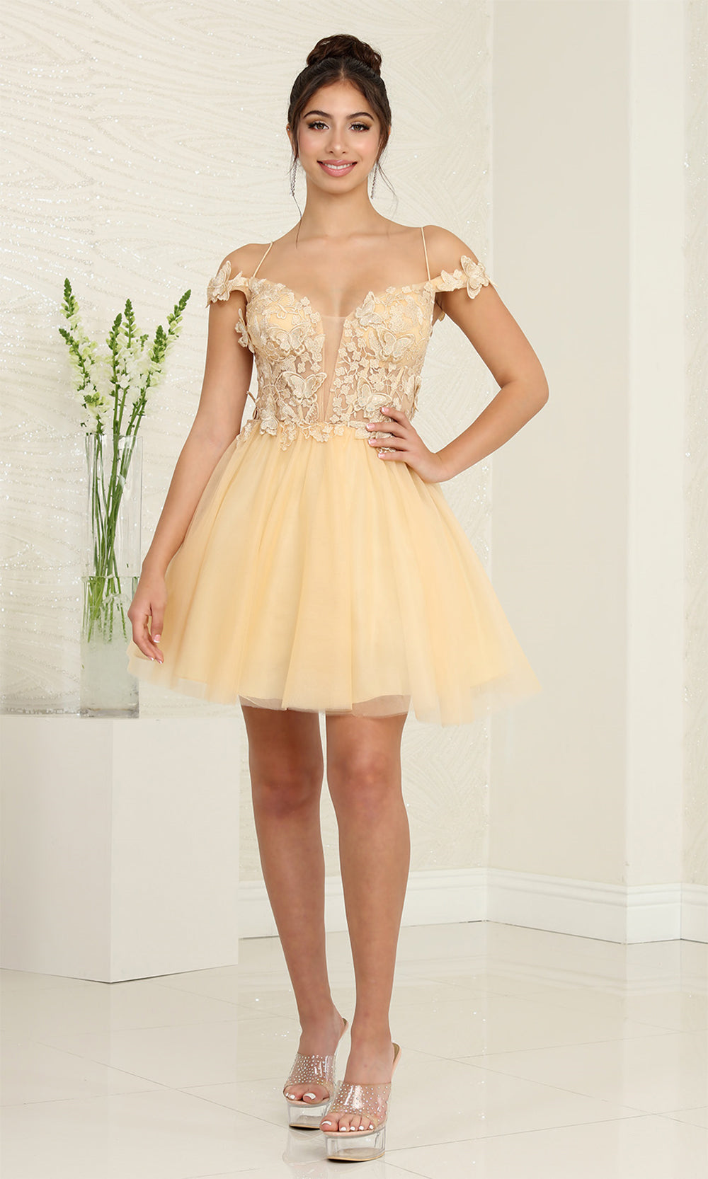 May Queen MQ2090 Champagne