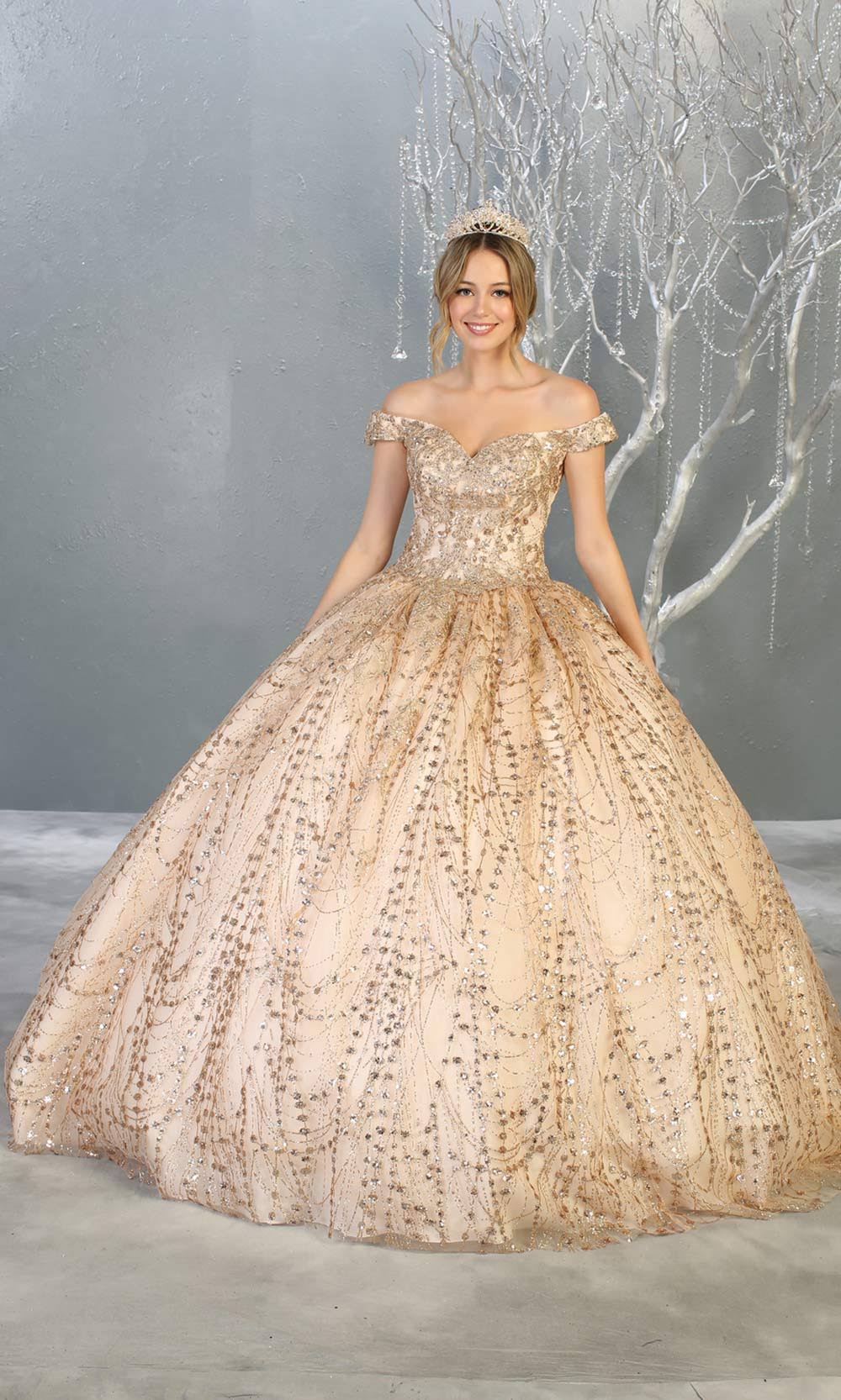 Mayqueen LK153 champagne/Gold