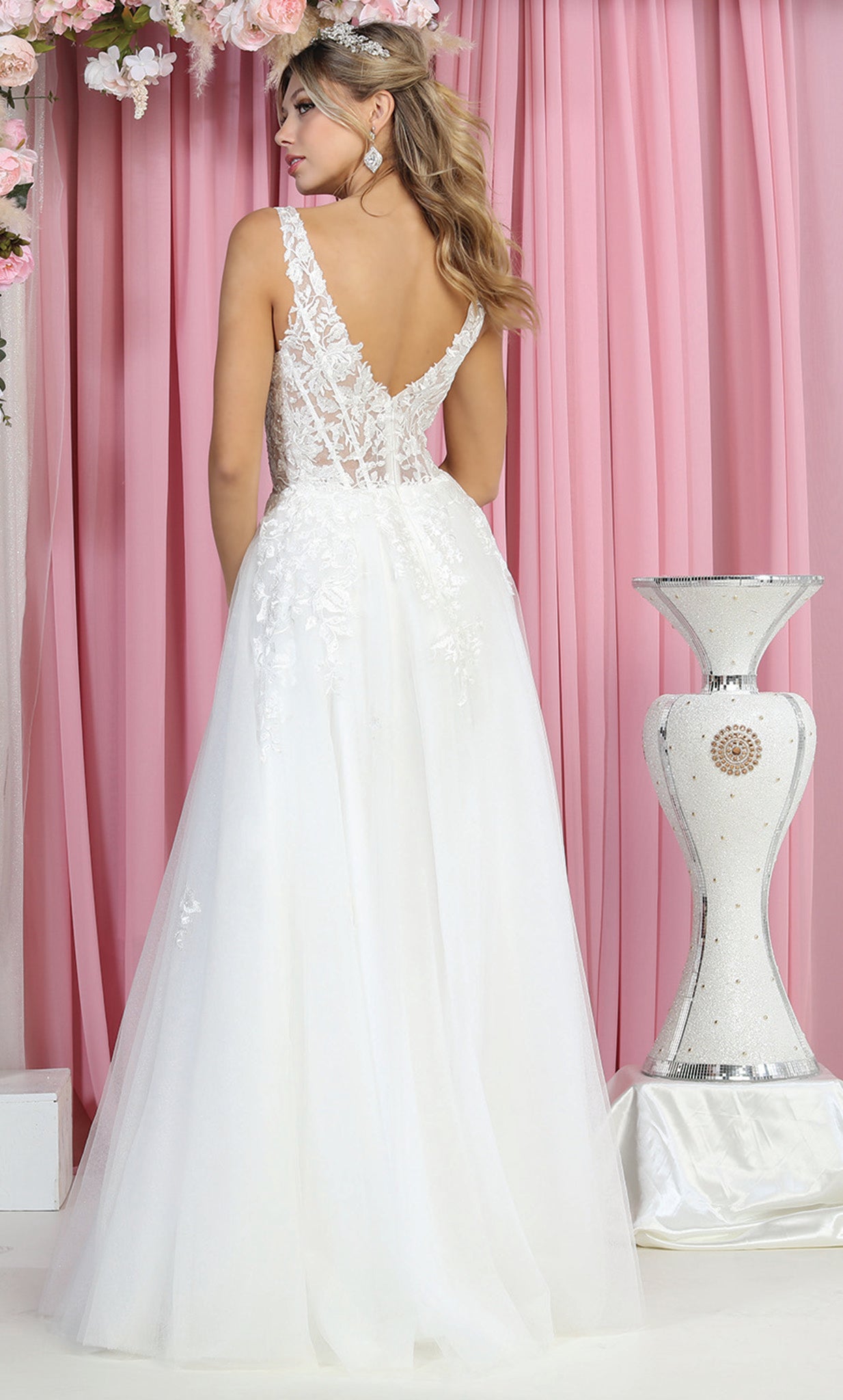 May Queen RQ7949 White