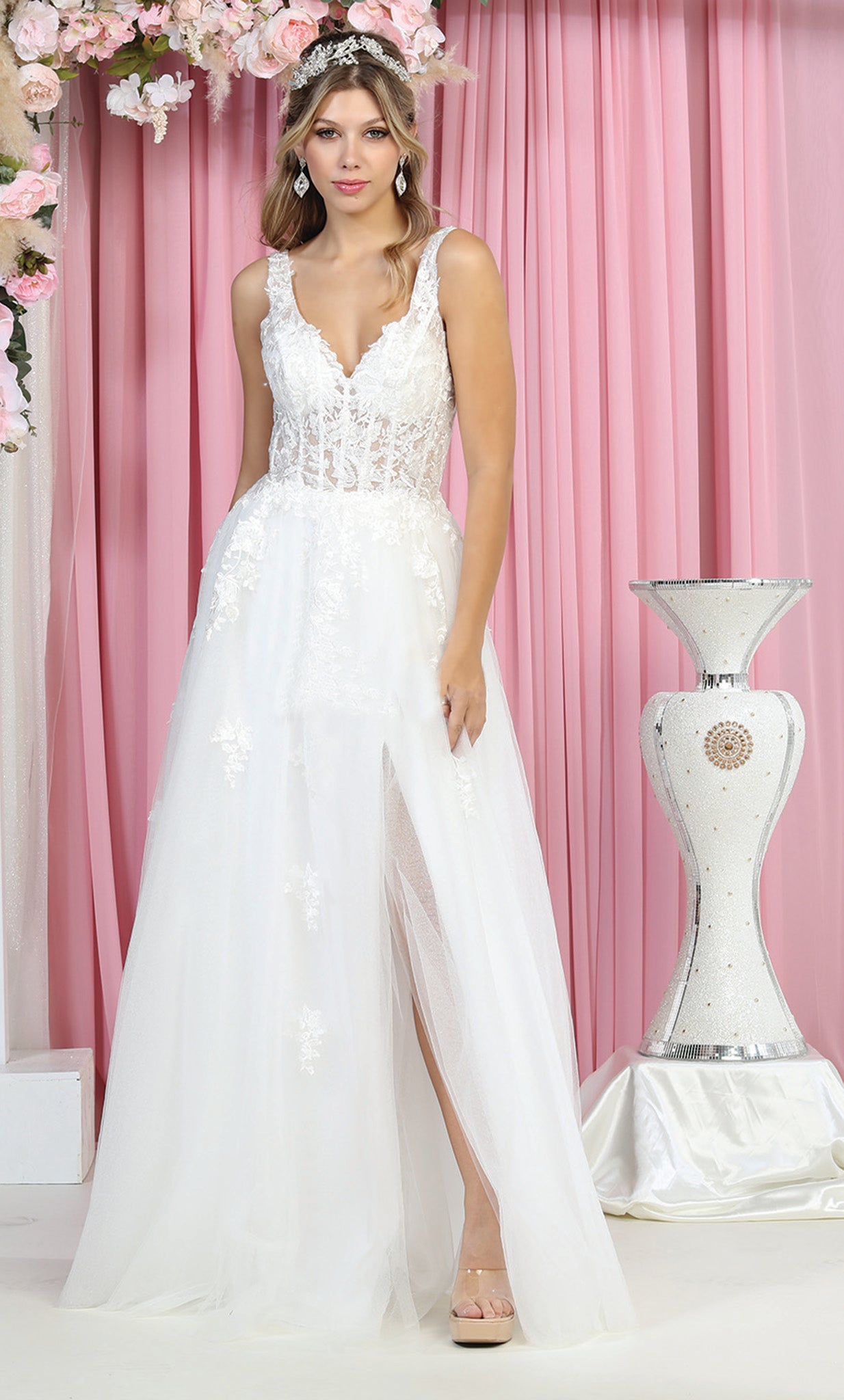 May Queen RQ7949 White