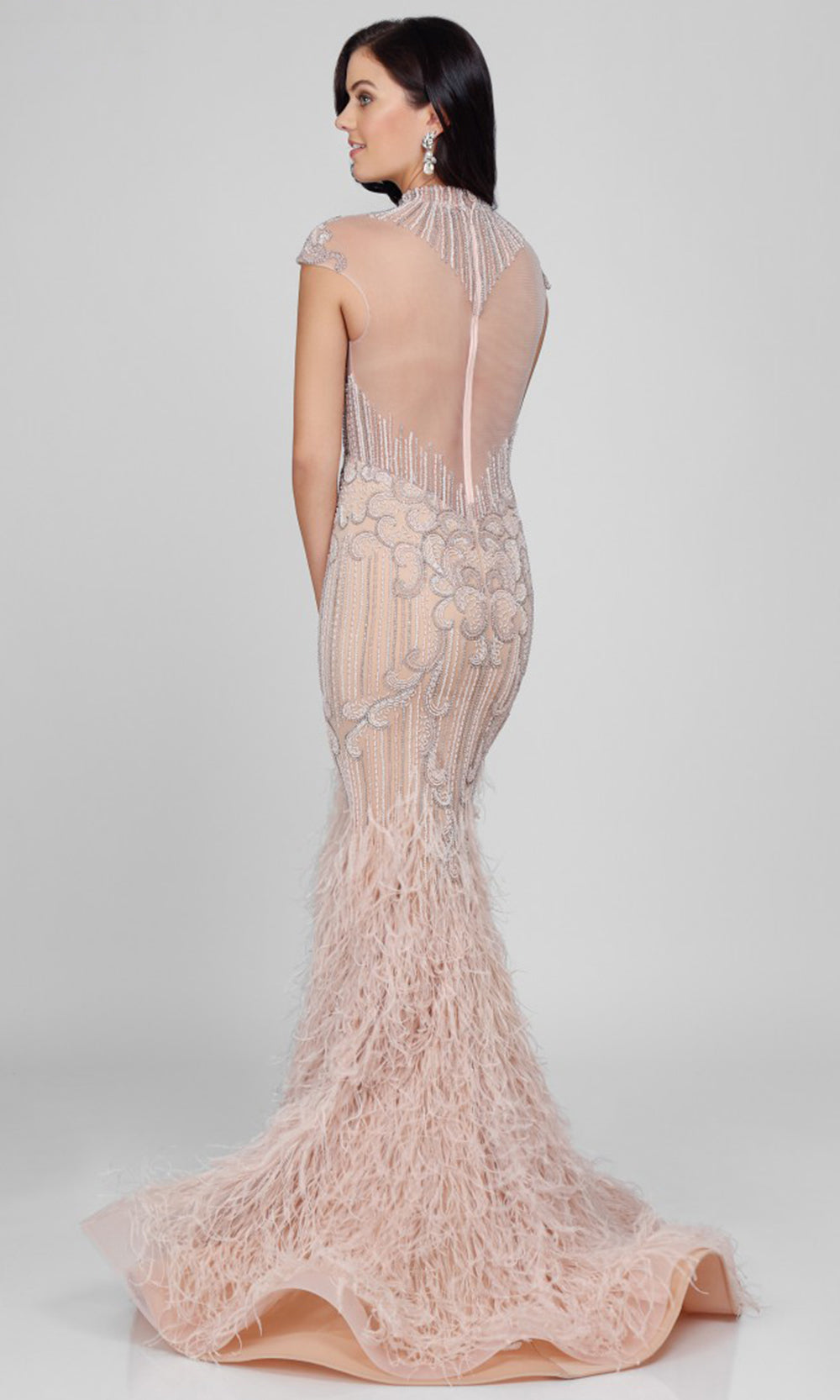 Terani Couture 1721GL4446 Pink