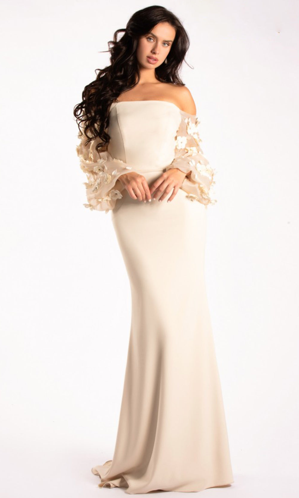 Terani Couture 1911E9128 In Ivory