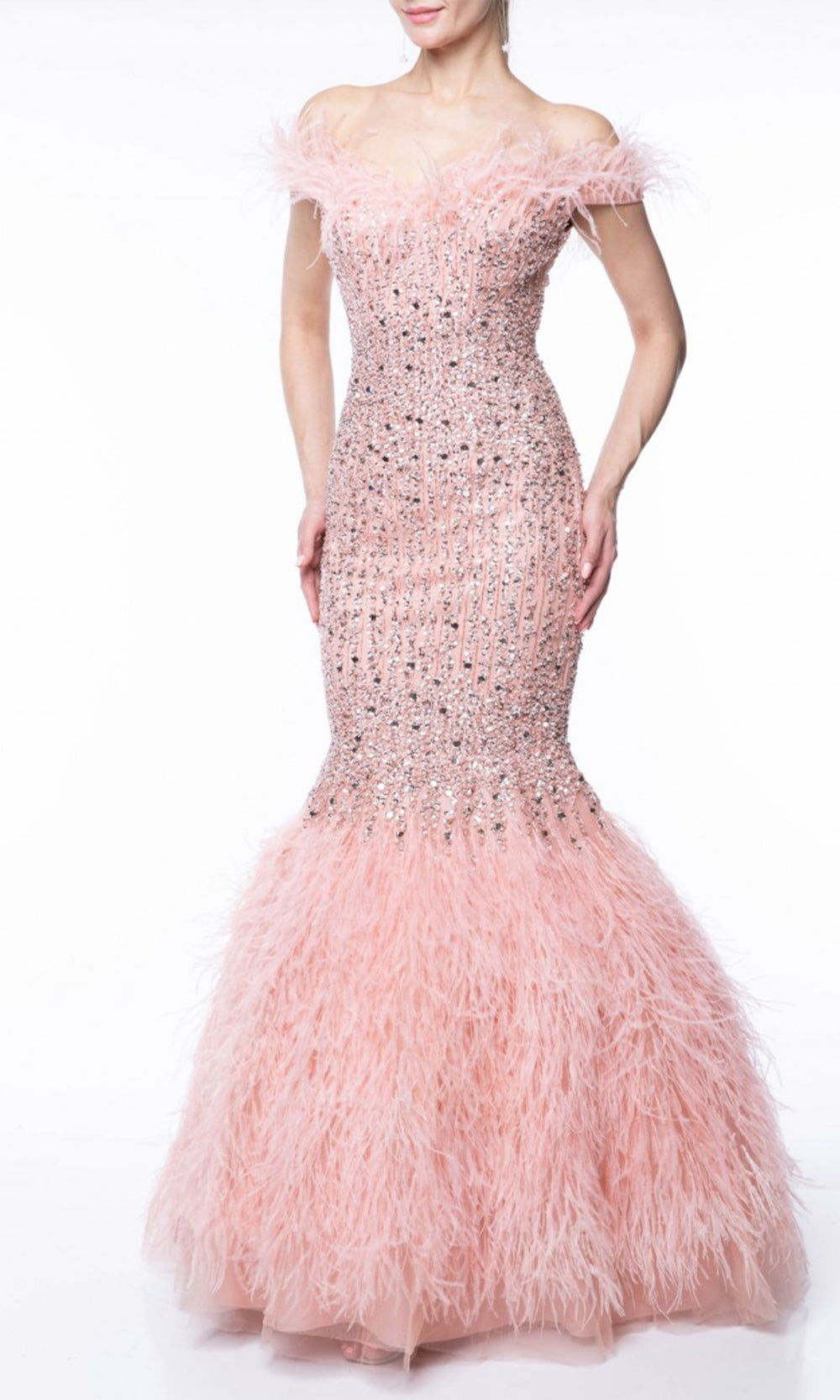 Terani Couture 1911GL9512 Pink