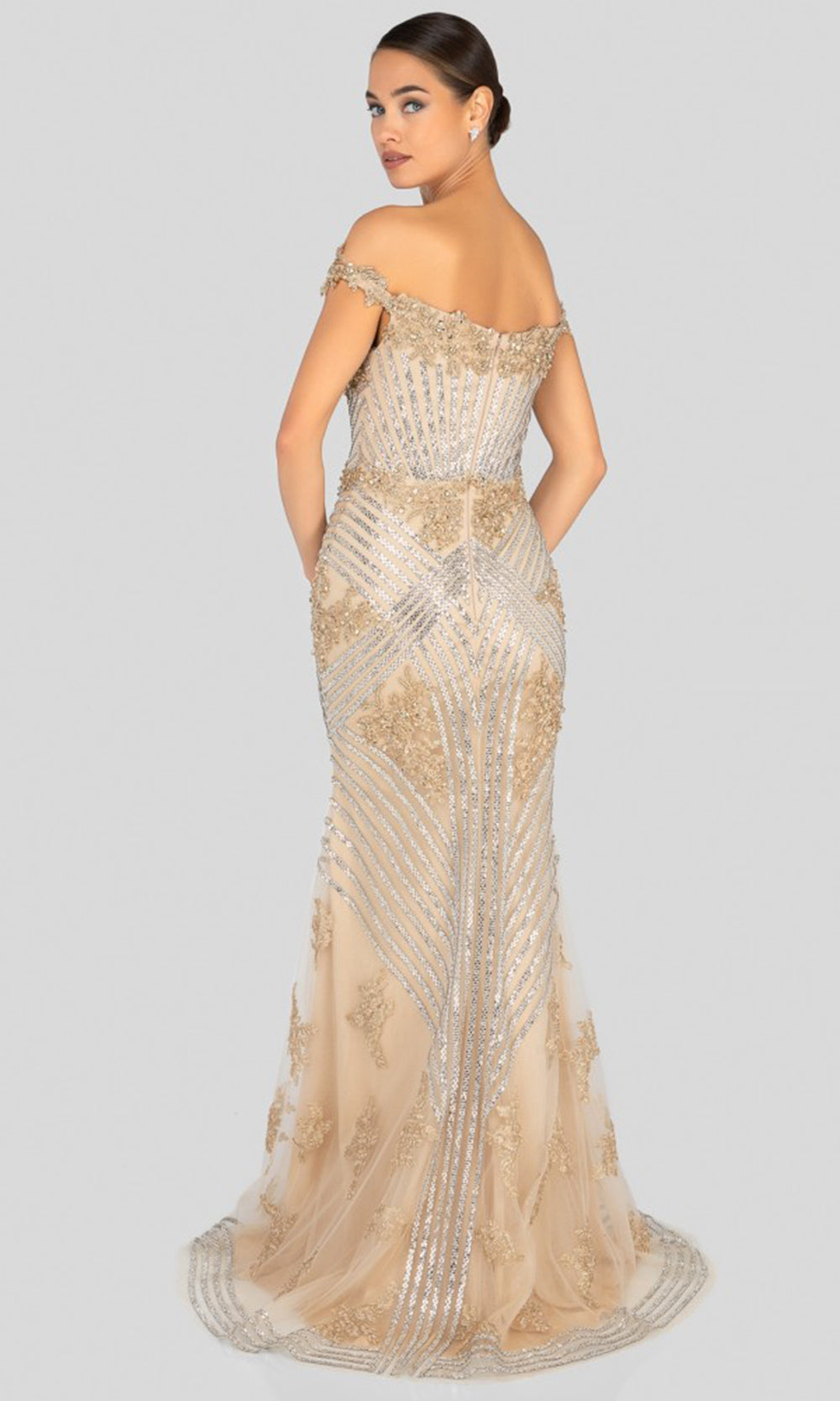 Terani Couture 1912GL9572 Gold