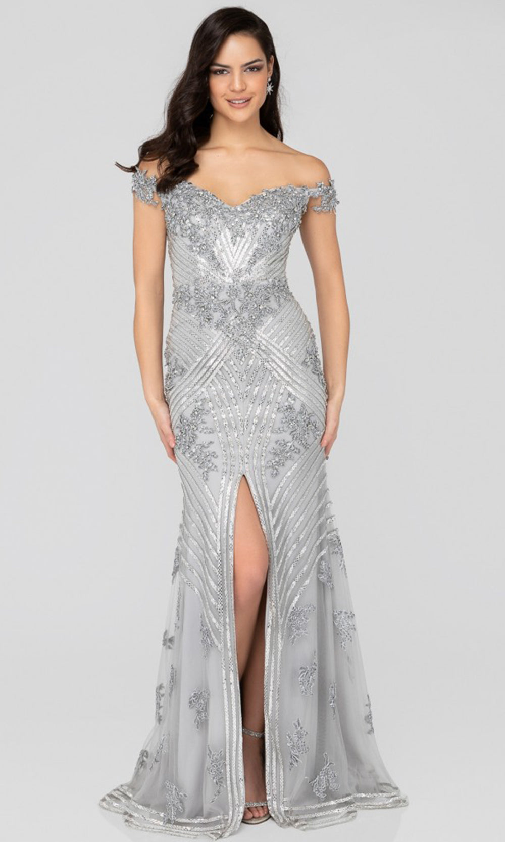 Terani Couture 1912GL9572 Silver