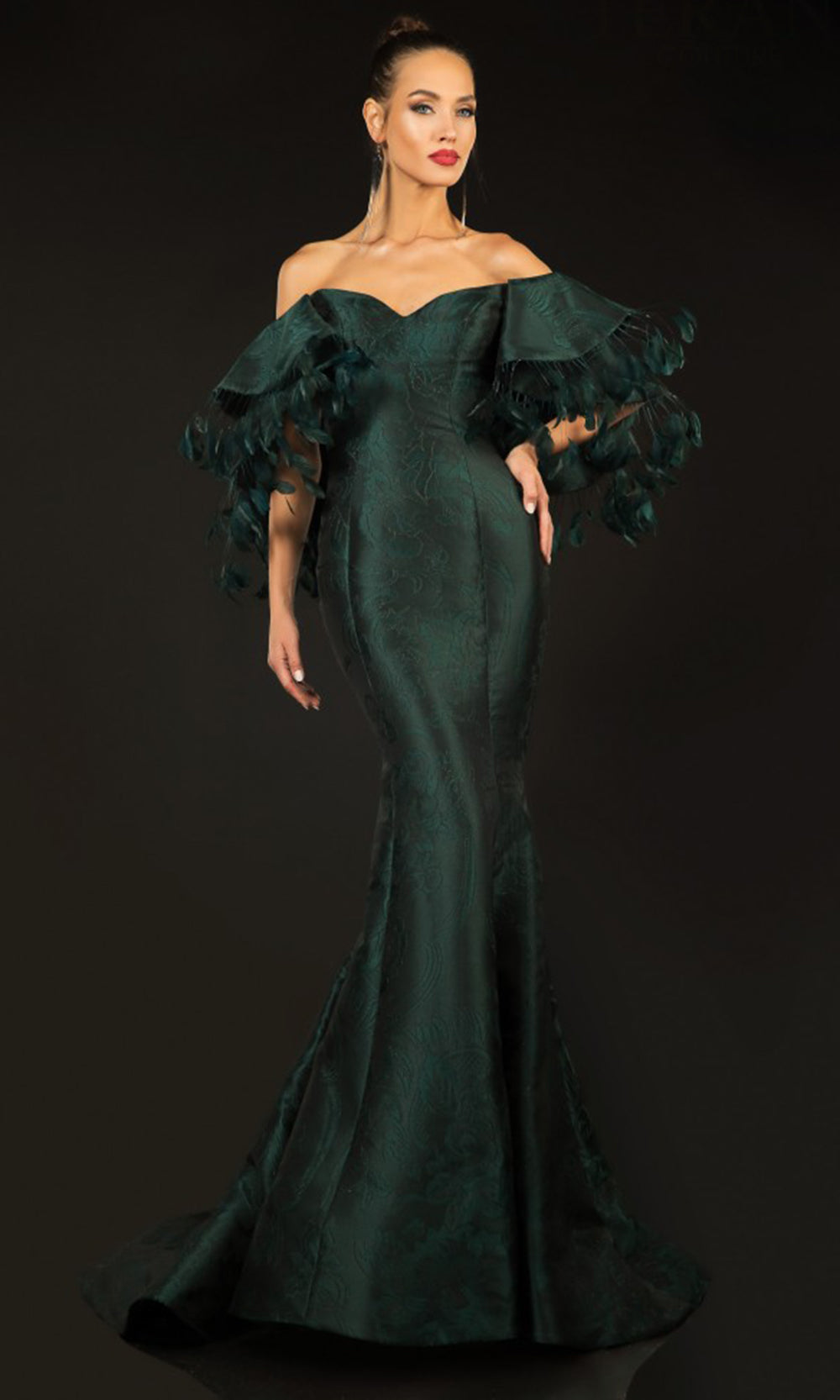 Terani Couture 2021E2796 In Green
